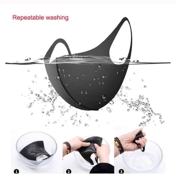 RONA FACE MASK - NEW - BLACK - Picture 8 of 8